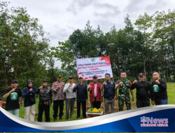 Peletakan Batu Pertama Pembangunan KDKMP Desa Simpur, Dorong Peningkatan Ekonomi Warga