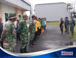 Koramil 04/Comal Adakan Gerakan Bersih Sungai Banger, Antisipasi Banjir di Musim Hujan