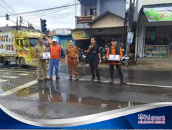 PMI, WRC, 234SC, Pemuda Pancasila Galang Dana Korban Bencana Banjir dan Longsor