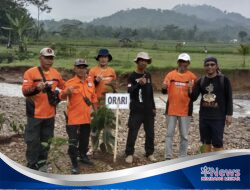 Peringati Hari Jadi Pemalang ke-451, Forkopimcam Warungpring dan Relawan WRC Tanam Pohon di Bantaran Sungai