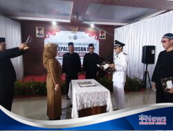 Rafika Rahmadewi Resmi Dilantik sebagai Kadus II Semaya, Camat: Perangkat Desa Harus Siap Melayani 24 Jam